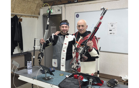 Olivier, champion de France (S3) du 10m, coach d'un jour à la STBL